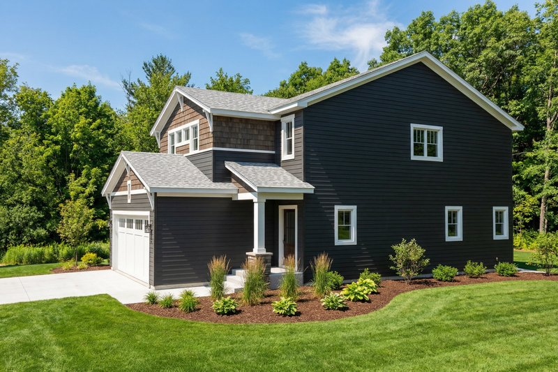 House Design - Exterior - Front Elevation 3 for Farmhouse House Plan #51-1518 - 4 bed, 2.5 bath