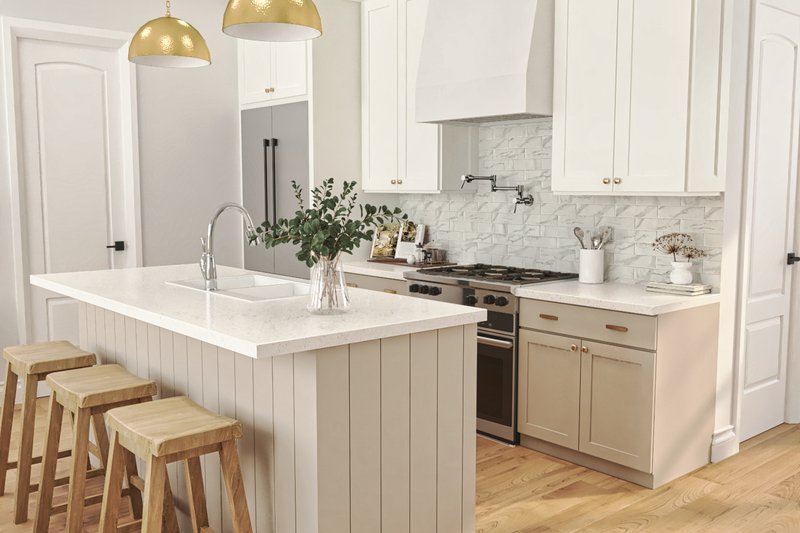 Home Plan - Interior - Kitchen for Farmhouse House Plan #119-455 - 1 bed, 1 bath