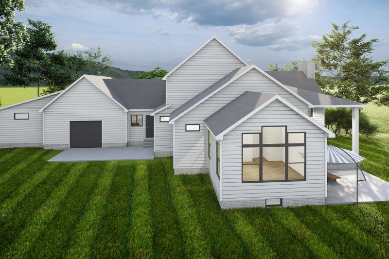 House Plan Design - Exterior - Other Elevation for Traditional House Plan #1089-14 - 3 bed, 2.5 bath