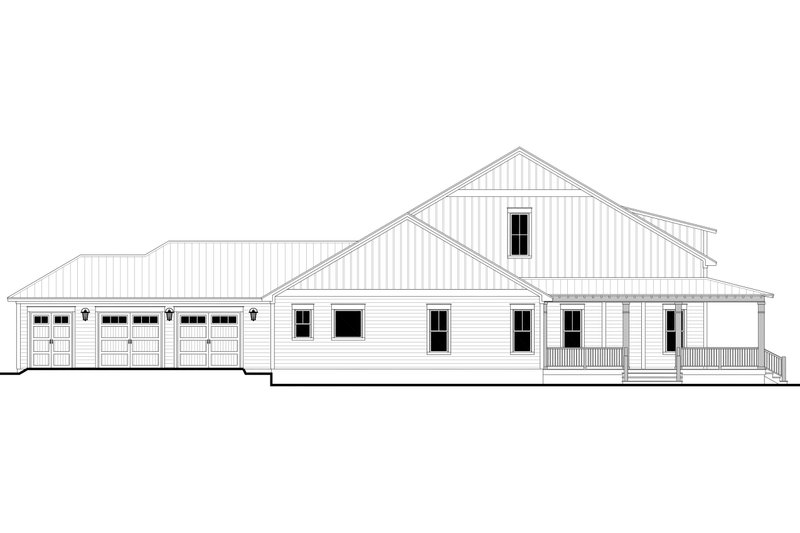 Dream House Plan - Exterior - Other Elevation for Farmhouse House Plan #430-269 - 3 bed, 2.5 bath