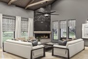 Modern Style House Plan - 3 Beds 2.5 Baths 2722 Sq/Ft Plan #455-527 