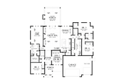 Farmhouse Style House Plan - 5 Beds 3.5 Baths 2841 Sq/Ft Plan #48-1096 