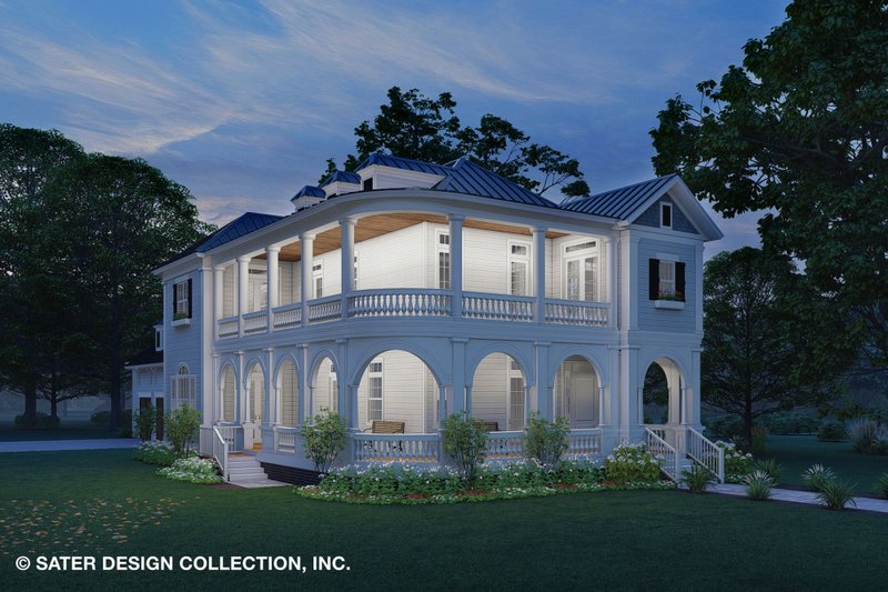 Dream House Plan - Exterior - Front Elevation 3 for Classical House Plan #930-526 - 3 bed, 2.5 bath