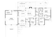 Modern Style House Plan - 3 Beds 2 Baths 1986 Sq/Ft Plan #519-2 