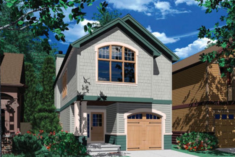 Home Plan - Traditional Exterior - Front Elevation Plan #48-313