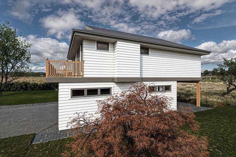 Architectural House Design - Exterior - Other Elevation 1 for Country House Plan #1101-47 - 2 bed, 1 bath
