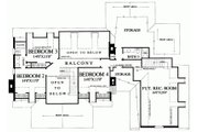 Southern Style House Plan - 4 Beds 3 Baths 3352 Sq/Ft Plan #137-102 