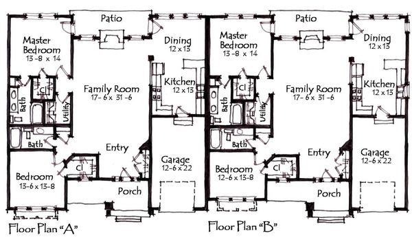 Craftsman Floor Plan - Main Floor Plan #921-7