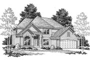 Traditional Style House Plan - 4 Beds 2.5 Baths 2420 Sq/Ft Plan #70-387 
