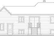 Farmhouse Style House Plan - 2 Beds 1 Baths 901 Sq/Ft Plan #23-311 Exterior 