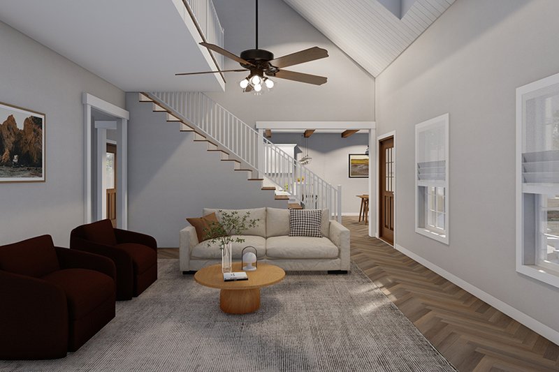 Architectural House Design - Interior - Other 6 for Country House Plan #923-309 - 2 bed, 2.5 bath