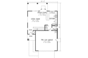 Mediterranean Style House Plan - 3 Beds 2.5 Baths 1527 Sq/Ft Plan #1-292 