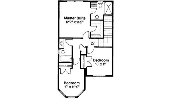 Home Plan - Floor Plan - Upper Floor Plan #124-316