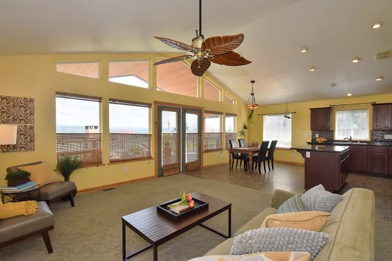 Photo 6 for Traditional House Plan #117-535 - 2 bed, 3 bath