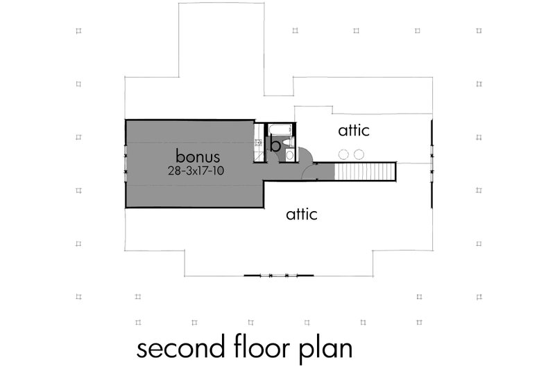 Dream House Plan - Optional Bonus Level