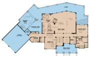 Contemporary Style House Plan - 3 Beds 2.5 Baths 3719 Sq/Ft Plan #923-86 