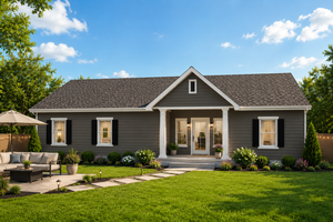 Architectural House Design - Photo for Ranch House Plan #1109-34 - 3 bed, 2 bath