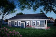 Traditional Style House Plan - 3 Beds 2 Baths 1501 Sq/Ft Plan #70-1528 