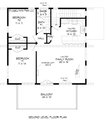 Contemporary Style House Plan - 2 Beds 2 Baths 1359 Sq/Ft Plan #932-475 