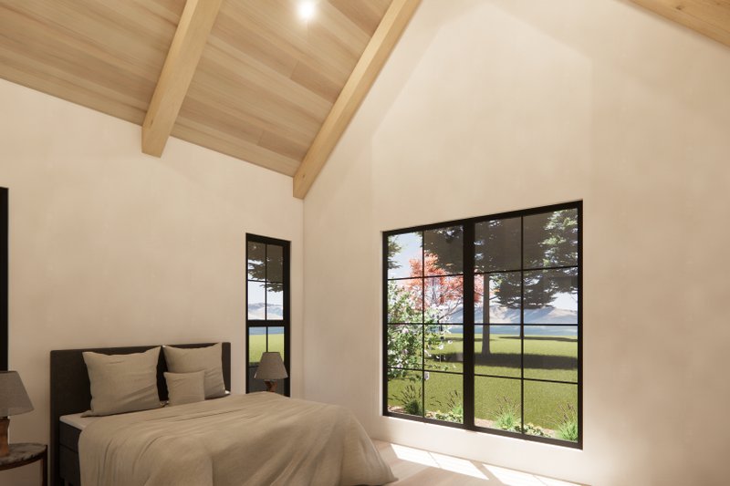 Home Plan - Interior - Master Bedroom for Farmhouse House Plan #1096-5 - 4 bed, 4.5 bath