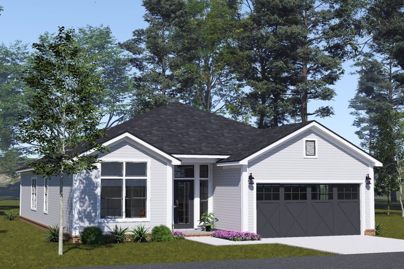 Dream House Plan - Exterior - Other Elevation 1 for Cottage House Plan #513-2437 - 3 bed, 2 bath