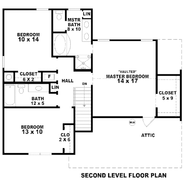 European Style House Plan - 3 Beds 2.5 Baths 1674 Sq/Ft Plan #81-13764 ...