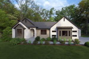 Home Plan - Craftsman Exterior - Front Elevation Plan #1111-42