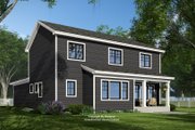 Bungalow Style House Plan - 3 Beds 2.5 Baths 2216 Sq/Ft Plan #51-1370 