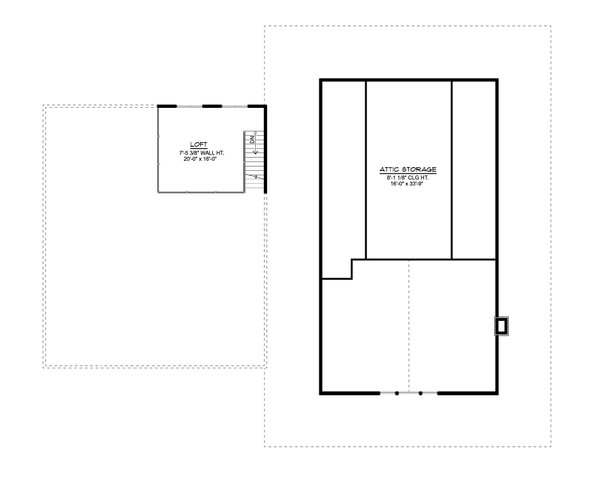 Home Plan - Country Floor Plan - Upper Floor Plan #1064-242