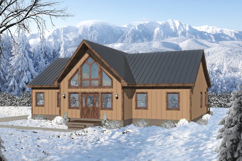 Home Plan - Country Exterior - Front Elevation Plan #932-400