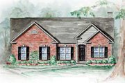 Traditional Style House Plan - 3 Beds 2 Baths 1923 Sq/Ft Plan #54-156 
