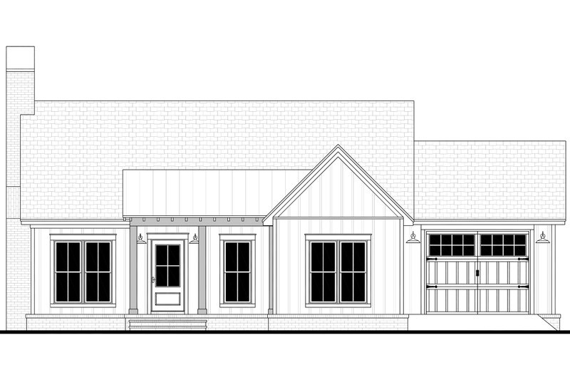 Home Plan - Exterior - Front Elevation 4 for Country House Plan #430-401 - 2 bed, 2 bath