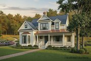 Victorian Style House Plan - 3 Beds 3 Baths 2328 Sq/Ft Plan #930-179 Exterior 