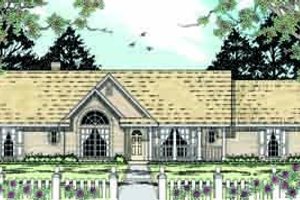 Traditional Exterior - Front Elevation Plan #42-289