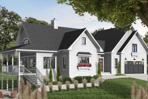 Traditional Exterior - Front Elevation Plan #23-422