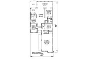 Ranch Style House Plan - 3 Beds 2 Baths 2120 Sq/Ft Plan #20-2285 