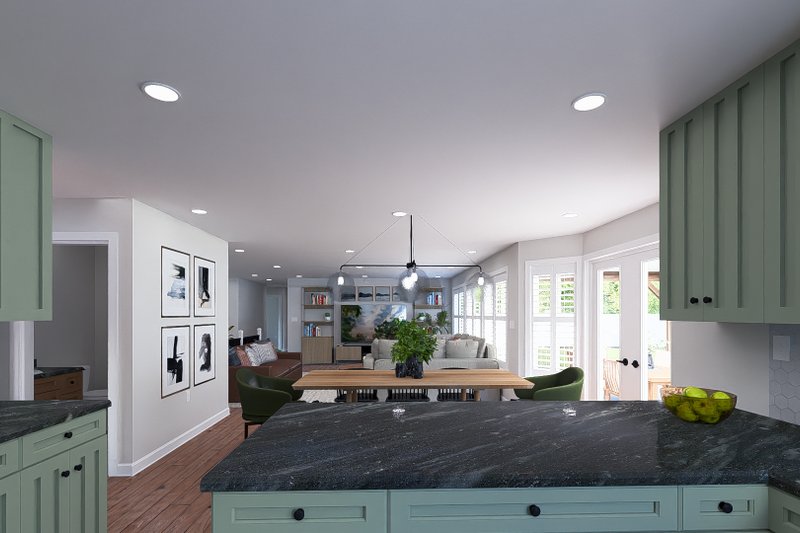 House Design - Interior - Kitchen for Ranch House Plan #1060-222 - 3 bed, 2.5 bath