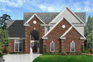 Exterior - Front Elevation Plan #329-370