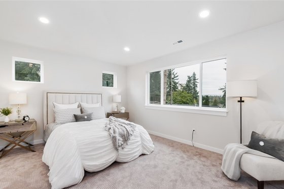 Interior - Master Bedroom for Contemporary House Plan #1066-88 - 4 bed, 2.5 bath