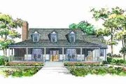 Country Style House Plan - 4 Beds 3 Baths 2776 Sq/Ft Plan #72-320 