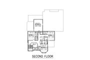 European Style House Plan - 4 Beds 5 Baths 5380 Sq/Ft Plan #458-3 