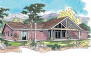Contemporary Style House Plan - 3 Beds 2.5 Baths 2145 Sq/Ft Plan #124-624 