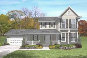 Traditional Exterior - Front Elevation Plan #50-267