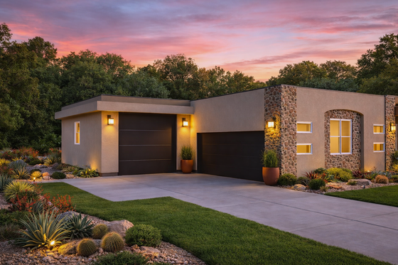 Exterior - Other Elevation for Contemporary House Plan #1111-49 - 4 bed, 2.5 bath