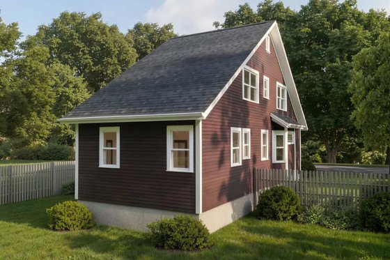 Exterior - Other Elevation for Bungalow House Plan #79-175 - 3 bed, 2 bath