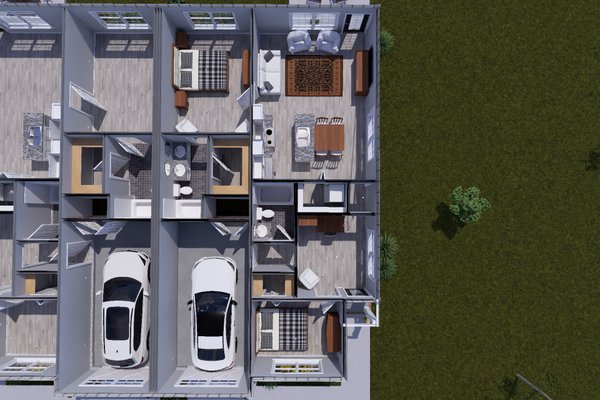 House Blueprint - Cottage Floor Plan - Main Floor Plan #513-2430