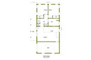 Modern Style House Plan - 2 Beds 1 Baths 960 Sq/Ft Plan #1106-176 Floor 