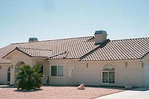 Exterior - Other Elevation for Mediterranean House Plan #1-527 - 3 bed, 2.5 bath