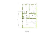 Craftsman Style House Plan - 2 Beds 1 Baths 960 Sq/Ft Plan #1106-171 Floor 