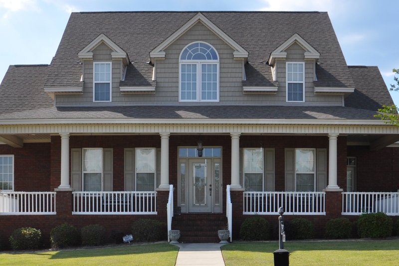 Dream House Plan - Exterior - Front Elevation for Traditional House Plan #63-274 - 4 bed, 3 bath
